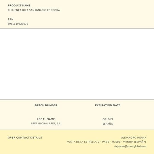 Chimenea Olla San Ignacio Cordoba