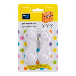 Cierre Seguridad Frontal Blanco 5105-2-001 (Blister 2 Unid.) Inofix