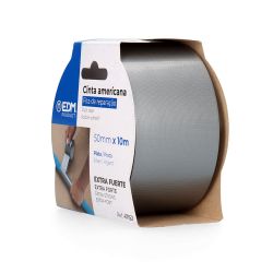 Cinta  Americana Plata 50 Mm X 10 M