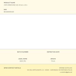 Cinta Americana Usa, 50 Mm X 10 M