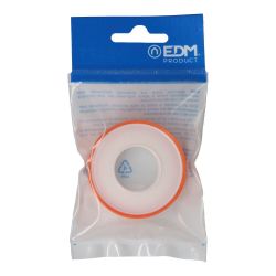 Cinta De Ptfe 70 Micras Blanco 12 Mm X 12 M (Envasado)