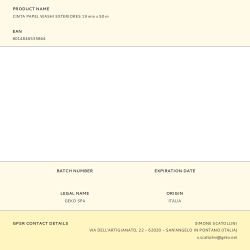 Cinta Papel Washi Exteriores 19 Mm X 50 M