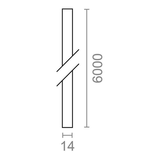 Cinta Persiana Pr26, Blanco Con Moteado Negro, 14 Mm X 6 M
