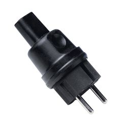 Clavija Bipolar Para Cable Rectangular De 5 X 11 Mm