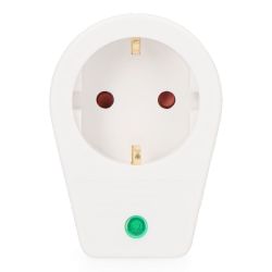 Clavija Con Protección Térmica Para Enchufe Tipo F (Retractilada)