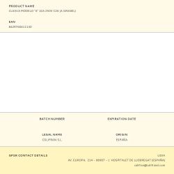 Clavija Modelo "A" 10A 250V C26 (A Granel)