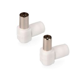 Clavija+Base Tv Acodada Envasada Edm