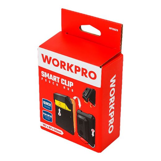 Clip Y Enganche Para Bolsa De Herramientas, 107 X 82 X 55 Mm