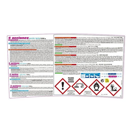 Cloro 5 Acciones En Tabletas, Bote 5 Kg