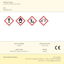 Cloro De Choque Granulado, Bote 5 Kg