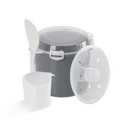 Cocedor De Arroz Y Cereales Para Microondas