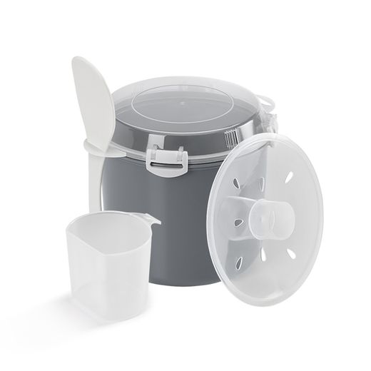 Cocedor De Arroz Y Cereales Para Microondas