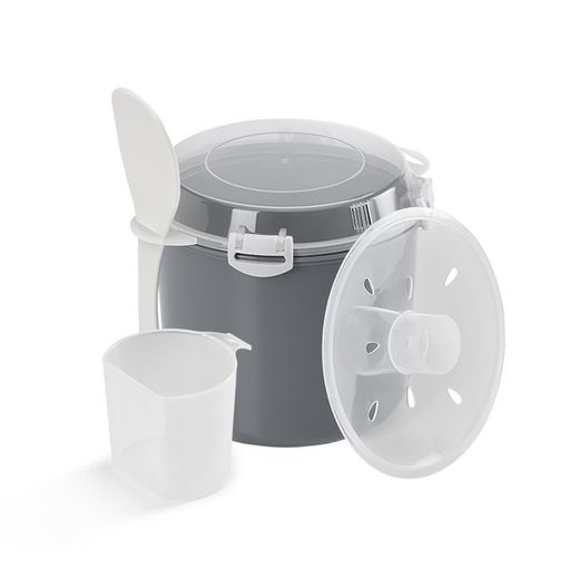 Cocedor De Arroz Y Cereales Para Microondas