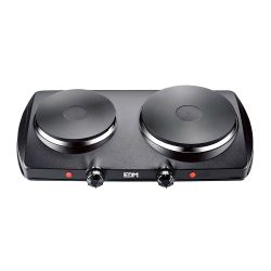 Cocina Electrica 2 Fuegos Ce/A13 1400 W Negra