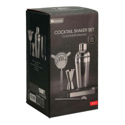 Coctelera De Acero Inoxidable, 5 Piezas