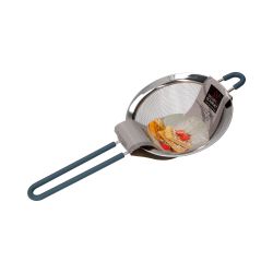 Colador Inoxidable Con Mango De Silicona Ø13,5 Cm