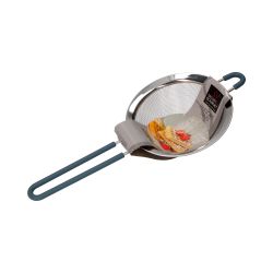 Colador Inoxidable Con Mango De Silicona Ø13,5 Cm