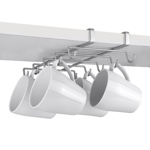 Colgador 10 Tazas 'My-Mug' 28X14X6Cm Metaltex