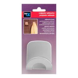 Colgador Adhesivo Arco Cromo (Blister)