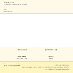 Colgador Adhesivo Calma Blanco