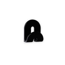 Colgador Adhesivo Calma Negro