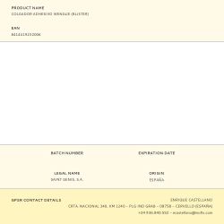 Colgador Adhesivo Wengue (Blister)