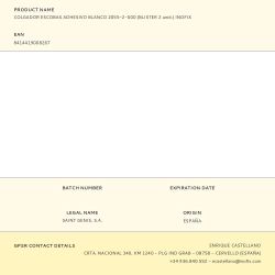 Colgador Escobas Adhesivo Blanco 2055-2-000 (Blister 2 Unid.) Inofix