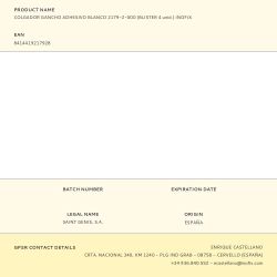 Colgador Gancho Adhesivo Blanco 2179-2-000 (Blister 4 Unid.) Inofix