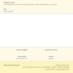 Colgador Ventosa Ø42Mm Articulado Blanco 1208-2-000 (Blister 2 Unid.) Inofix