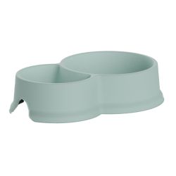 Comedero Doble De Capacidad 0,3 Y 0,65 L Color Menta