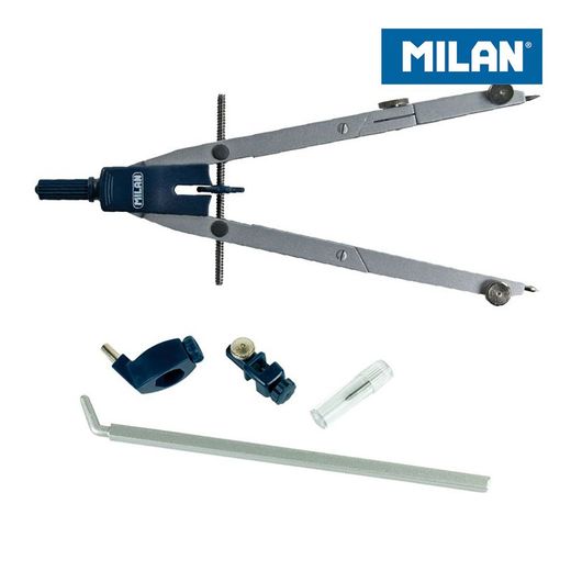 Compás Con Bigotera Automática De Apertura Rápida