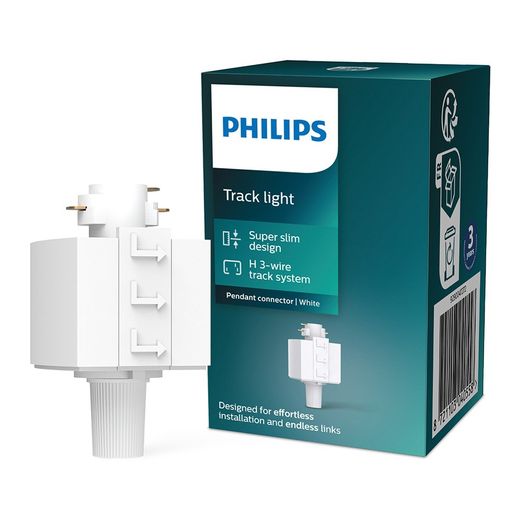 Conector Easylink Para Lámpara Suspendida, Blanco