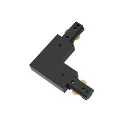 Conector En L Sentido Antihorario Easylink, Negro