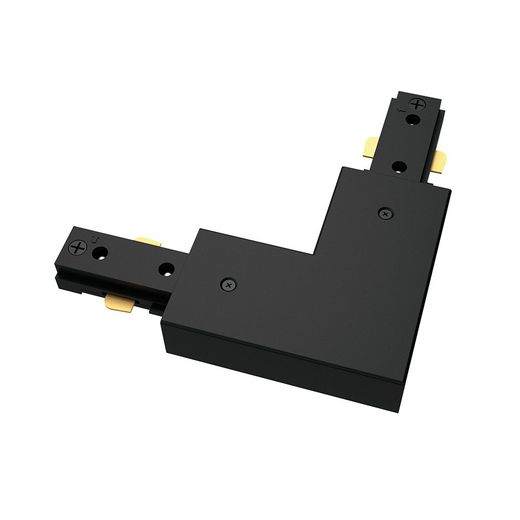 Conector En L Sentido Horario Easylink, Negro