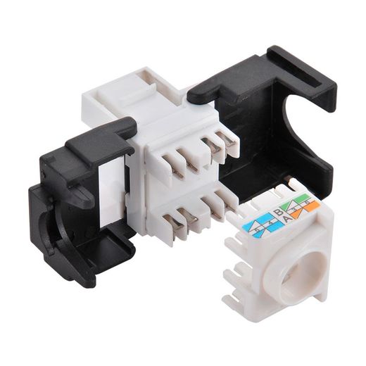 Conector Hembra Rj45 Utp Cat.6 Keystone 180°