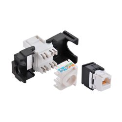 Conector Hembra Rj45 Utp Cat.6 Keystone 180°