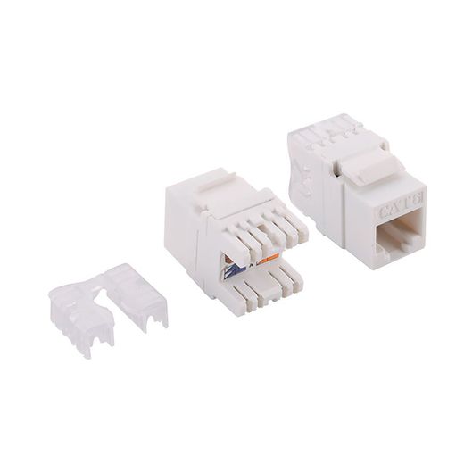 Conector Hembra Rj45 Utp Cat.6 Keystone, Punch-Down 180°