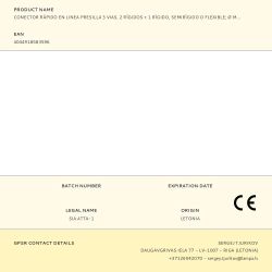 Conector Rápido En Linea Presilla 3 Vias, 2 Rígidos + 1 Rígido, Semirígido O Flexible, Ø Máximo 2,5 Mm², Blanco