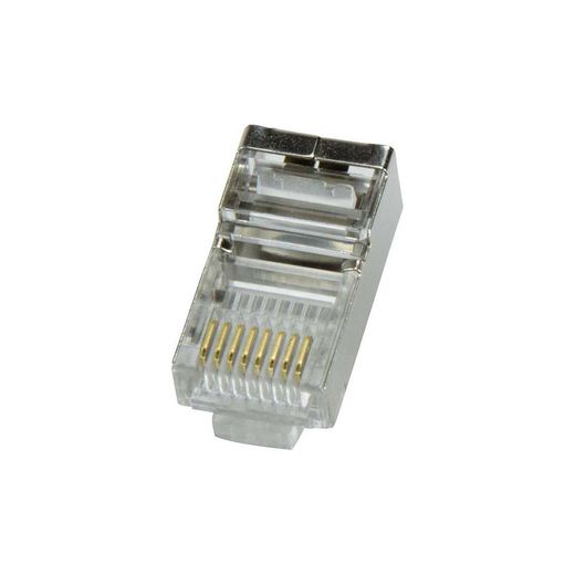 Conector Rj45 Macho Ftp Cat5E Blindado (Bolsa 100Unid.)