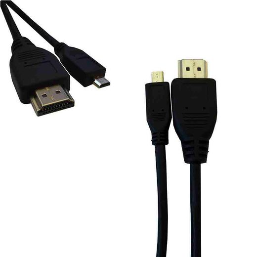 Conexion Hdmi A Micro Hdmi Alta Velocidad 1.4 Macho Macho 1M