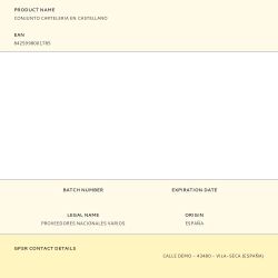 Conjunto Carteleria En Castellano