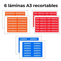 Conjunto Carteleria En Castellano