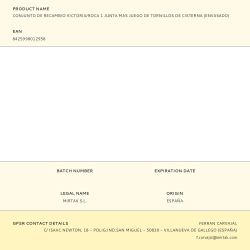 Conjunto De Recambio Victoria/Roca 1 Junta Mas Juego De Tornillos De Cisterna (Envasado)