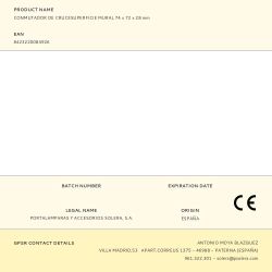 Conmutador De Crucesuperficie Mural 74 X 72 X 28 Mm