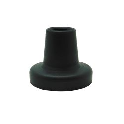 Contera P/Muleta Interior Ø17 Mm, Base Ø60 Mm Cnt13 Negra, 10 Uds