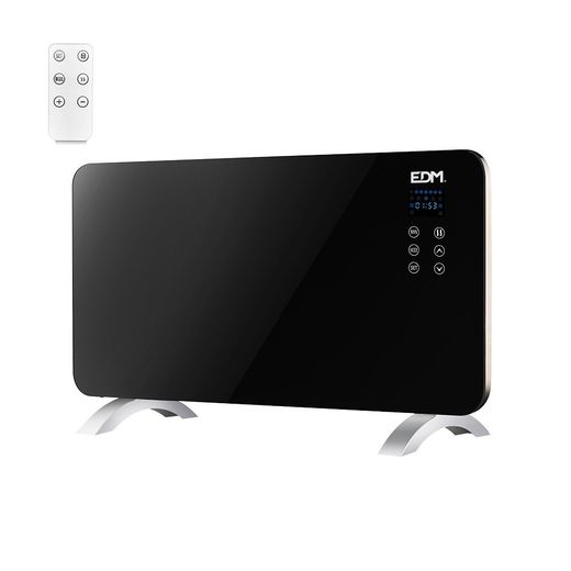 Convector Con Placa De Cristal 1500 W