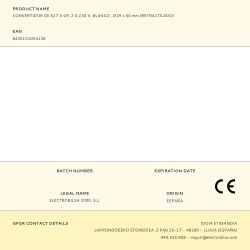 Convertidor De E27 A G9, 2 A 230 V, Blanco , Ø29 X 50 Mm (Retractilado)