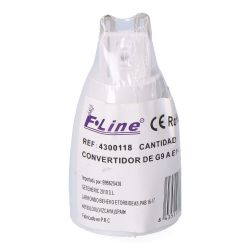 Convertidor De G9 A E14, 2 A 230 V, Blanco, Ø30 X 57 Mm (Retractilado)
