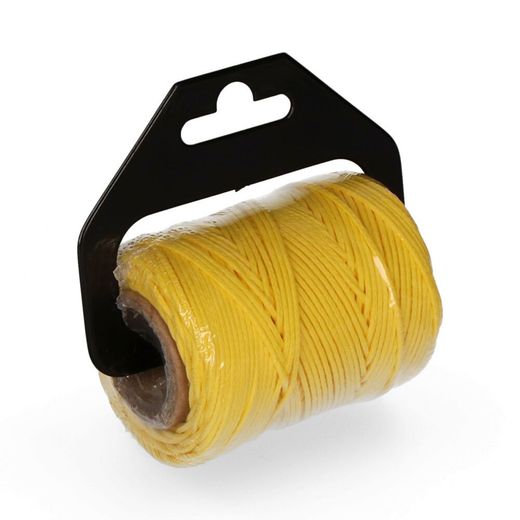 Cordón Trenzado Polipropileno 8842 Amarillo, Calibre 1,7 Mm X 25 M