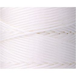 Cordón Trenzado Polipropileno Riel Blanco, Calibre 3 Mm X 200 M